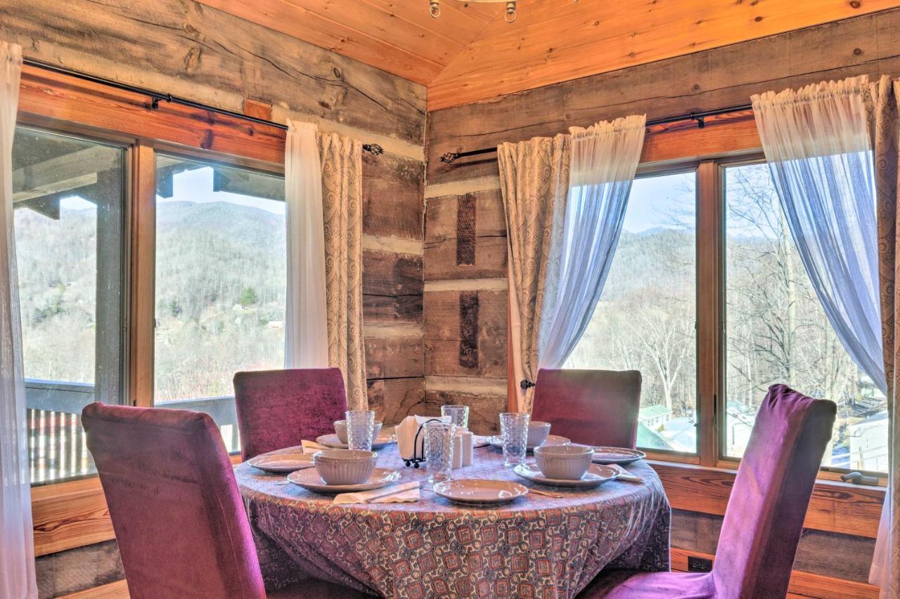Villa The Cabin At Marys Place With Deck And Mtn Views! à Maggie Valley Extérieur photo
